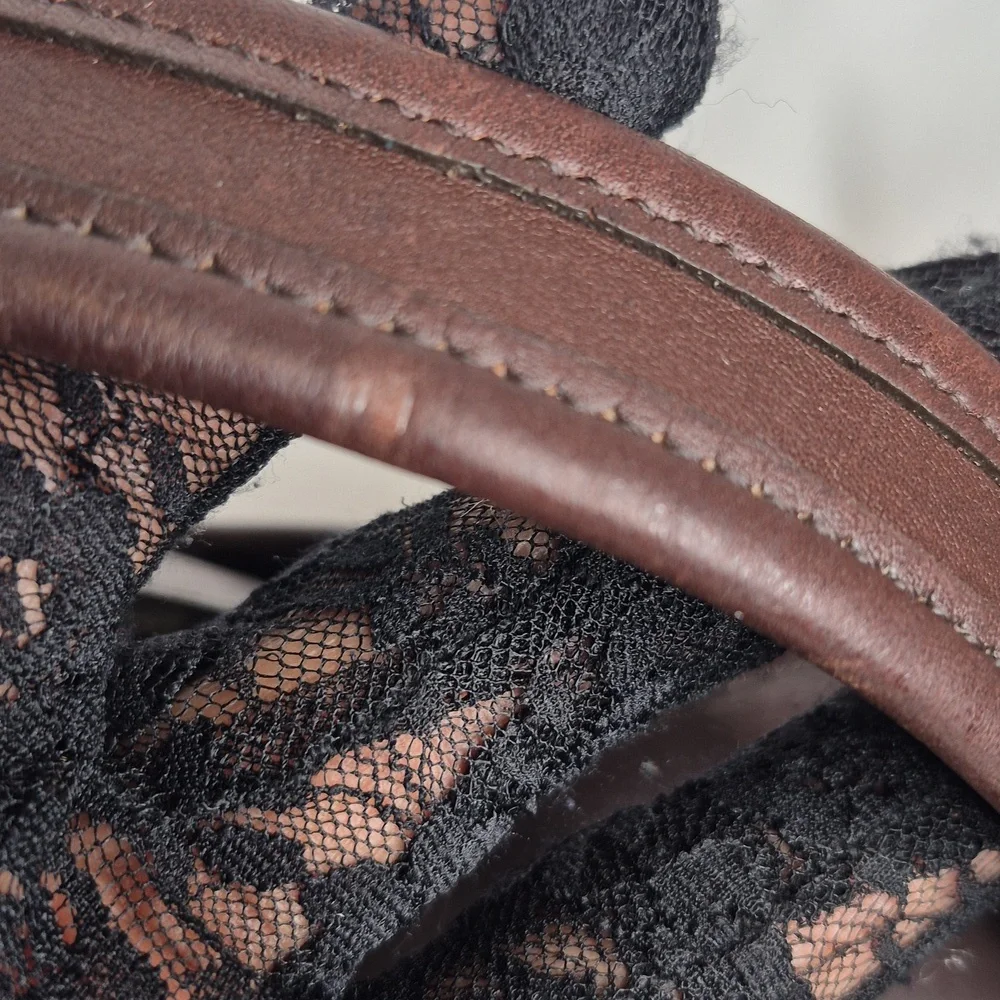 Coach Janice Legacy Dark Brown Leather Shoulder Bag 9950 - Picture 17 of 17